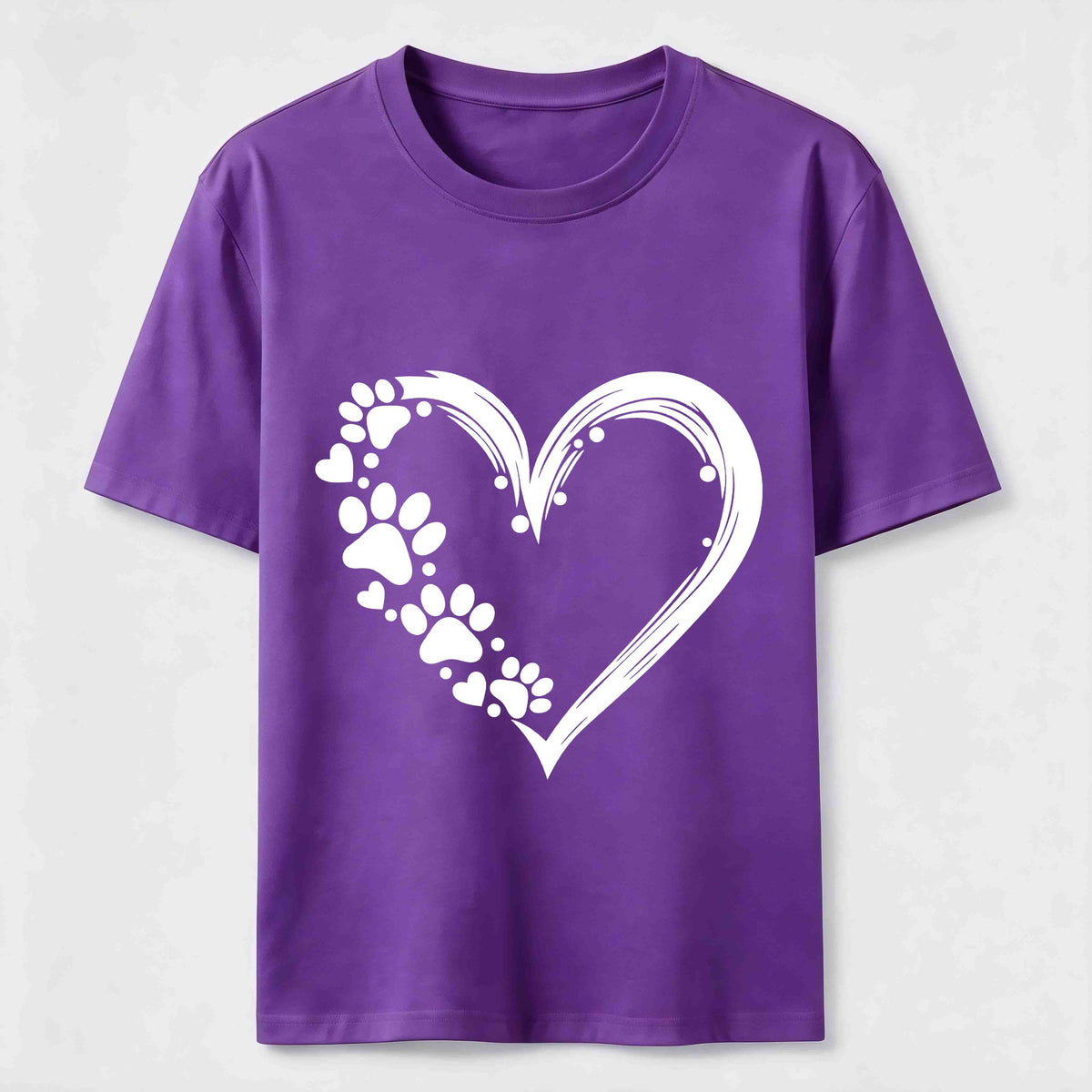Paw Print Hearts Classic T-Shirt