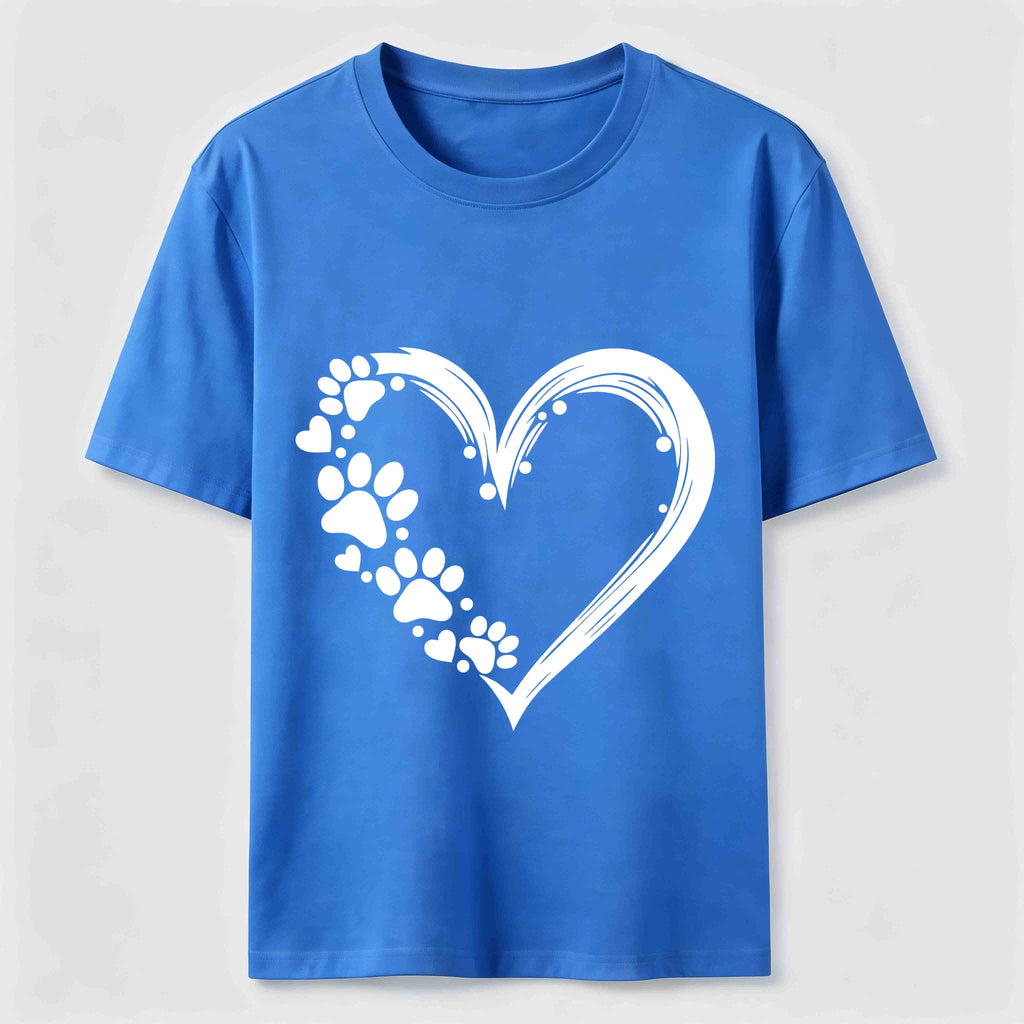Paw Print Hearts Classic T-Shirt