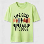 Life Goal Pet All The Dogs Classic T-Shirt