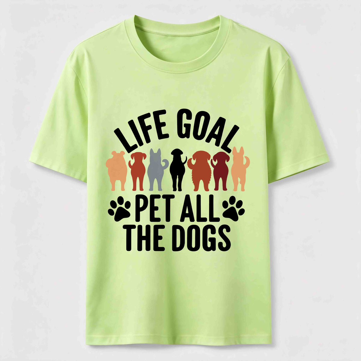 Life Goal Pet All The Dogs Classic T-Shirt