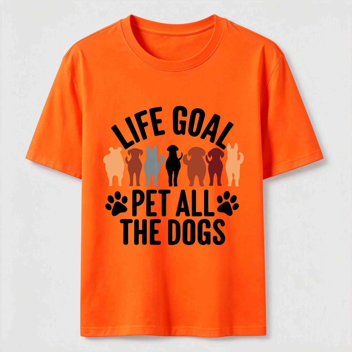 Life Goal Pet All The Dogs Classic T-Shirt