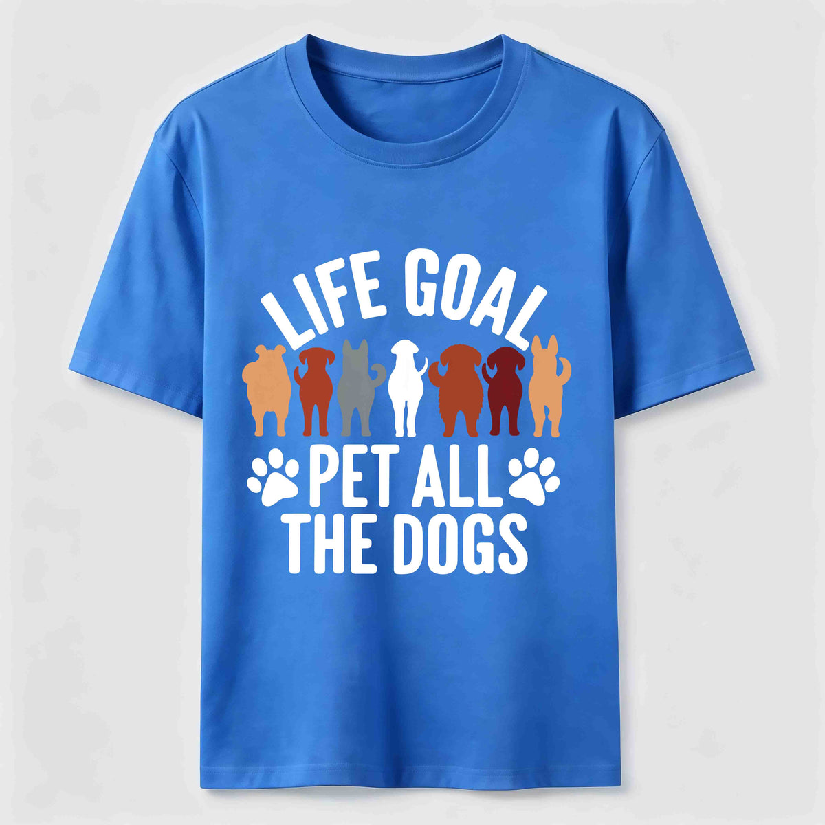 Life Goal Pet All The Dogs Classic T-Shirt