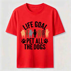 Life Goal Pet All The Dogs Classic T-Shirt