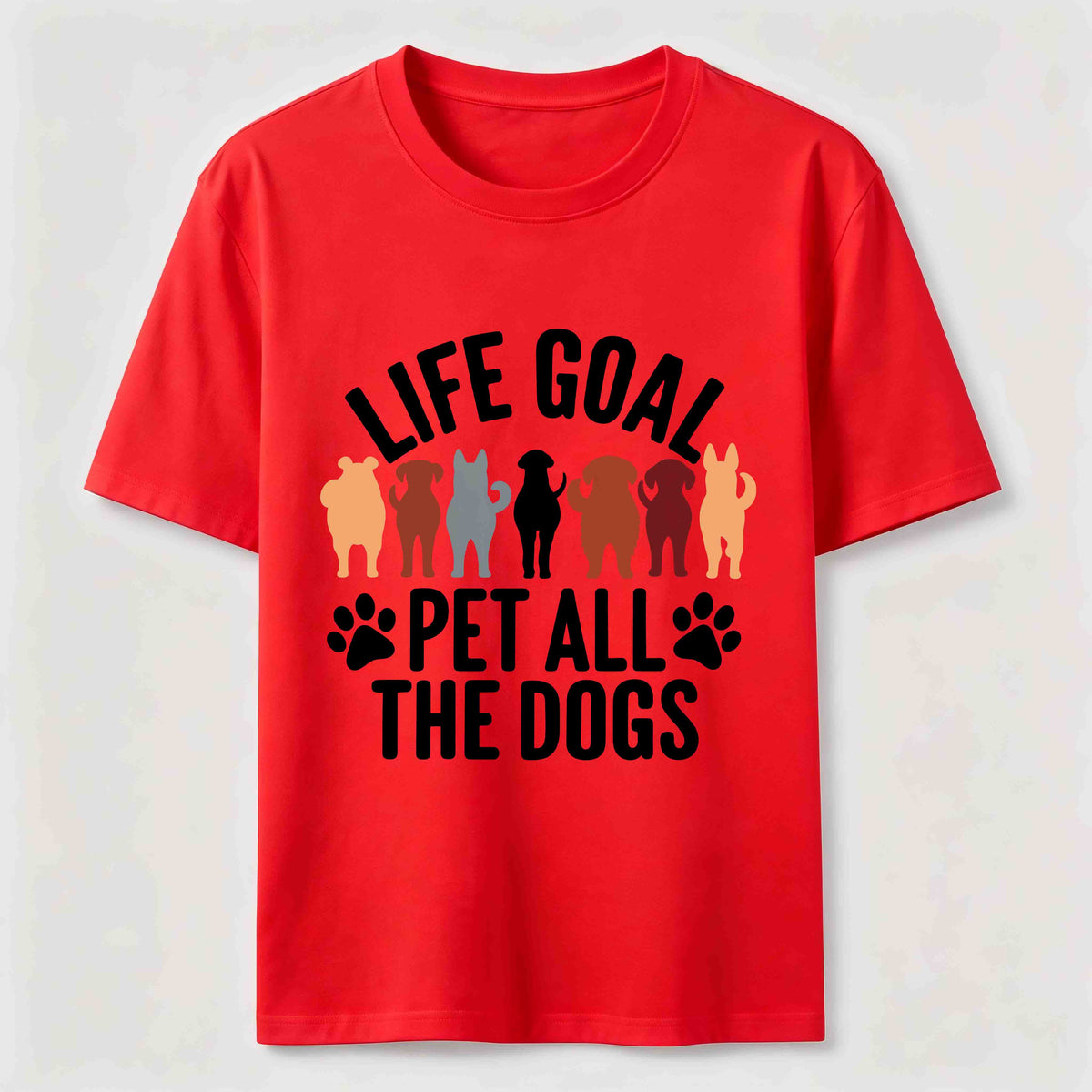 Life Goal Pet All The Dogs Classic T-Shirt