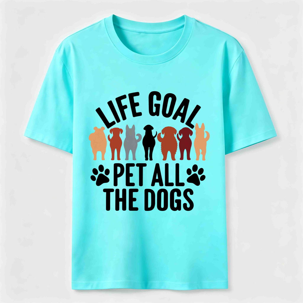 Life Goal Pet All The Dogs Classic T-Shirt