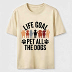 Life Goal Pet All The Dogs Classic T-Shirt