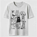 Vintage Cat Lineup Classic T-Shirt