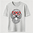 Heart Glasses Dog Classic T-Shirt