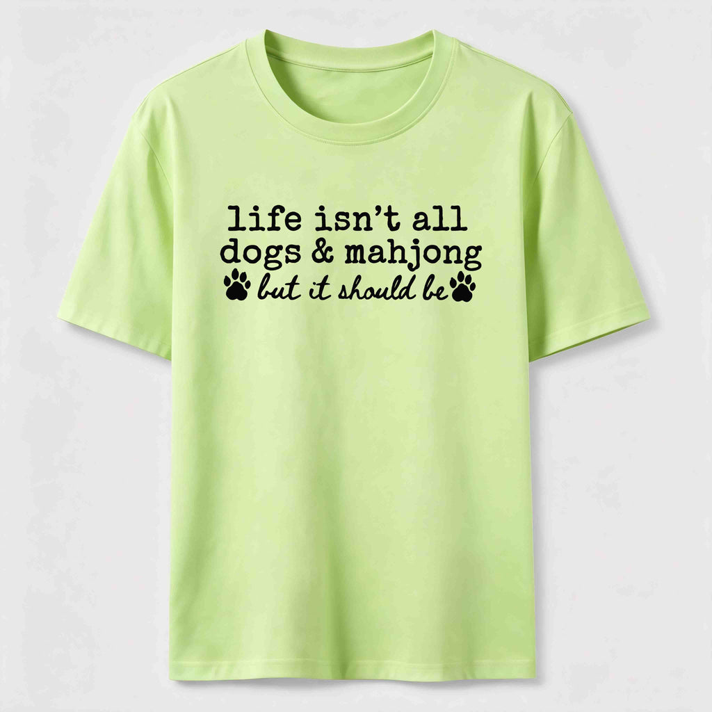 Dogs and Mahjong Classic T-Shirt