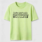 Dogs and Mahjong Classic T-Shirt
