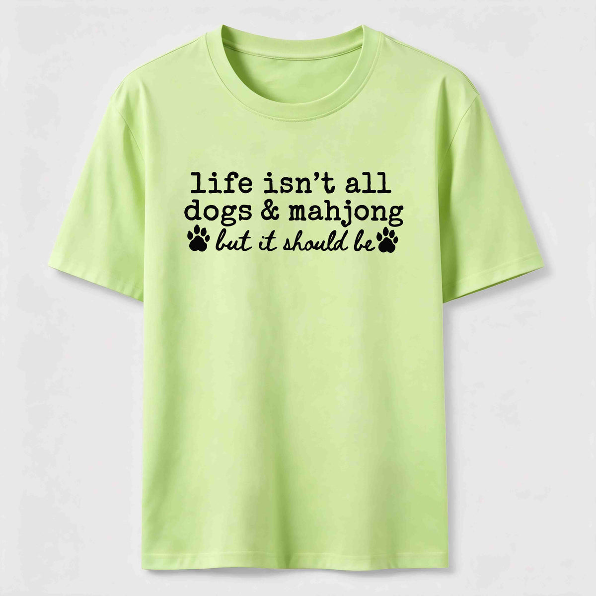 Dogs and Mahjong Classic T-Shirt