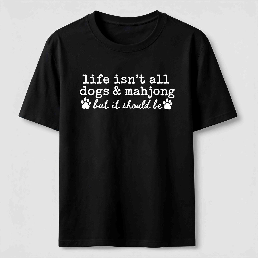 Dogs and Mahjong Classic T-Shirt