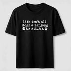 Dogs and Mahjong Classic T-Shirt