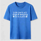 Dogs and Mahjong Classic T-Shirt