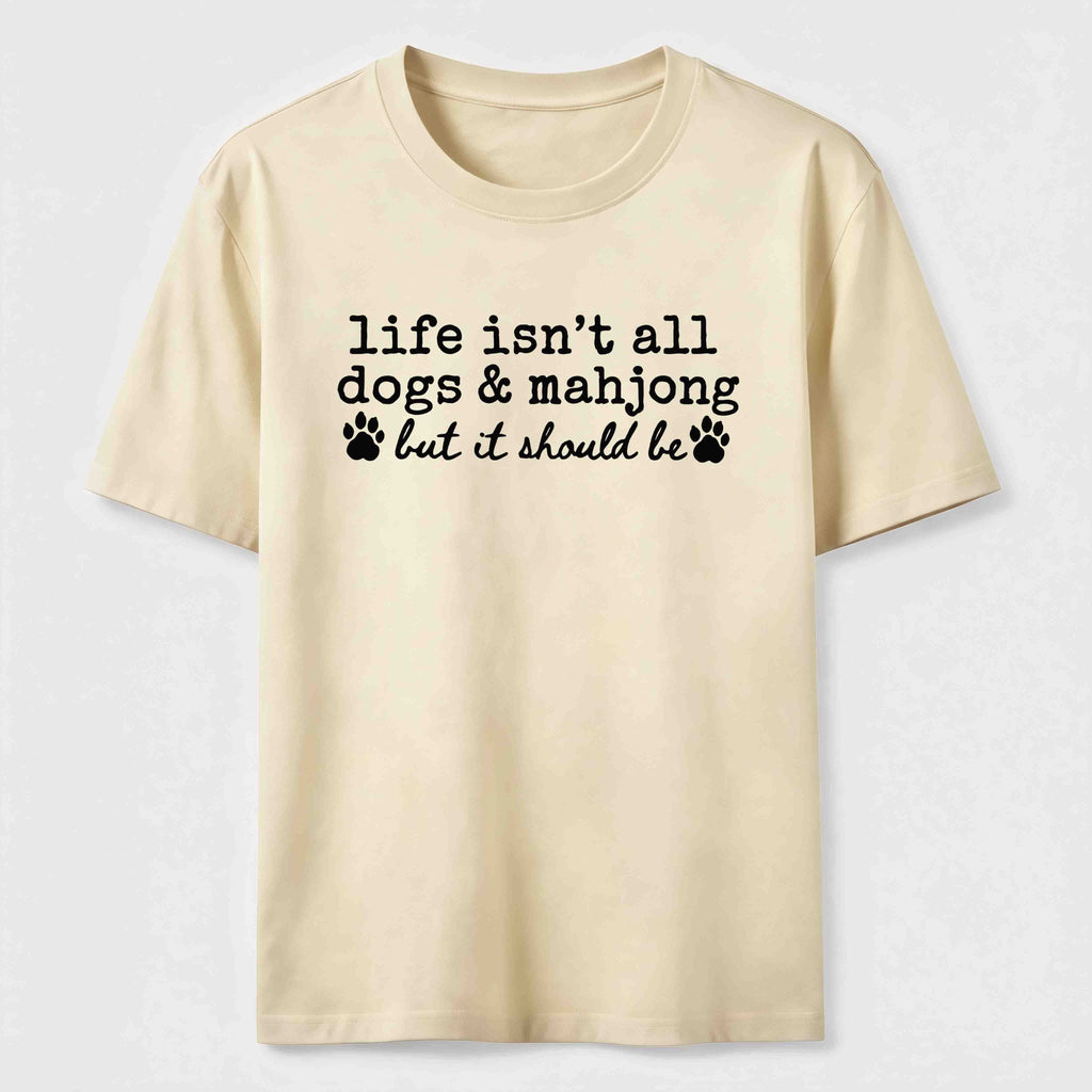 Dogs and Mahjong Classic T-Shirt
