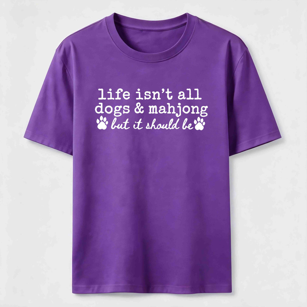 Dogs and Mahjong Classic T-Shirt