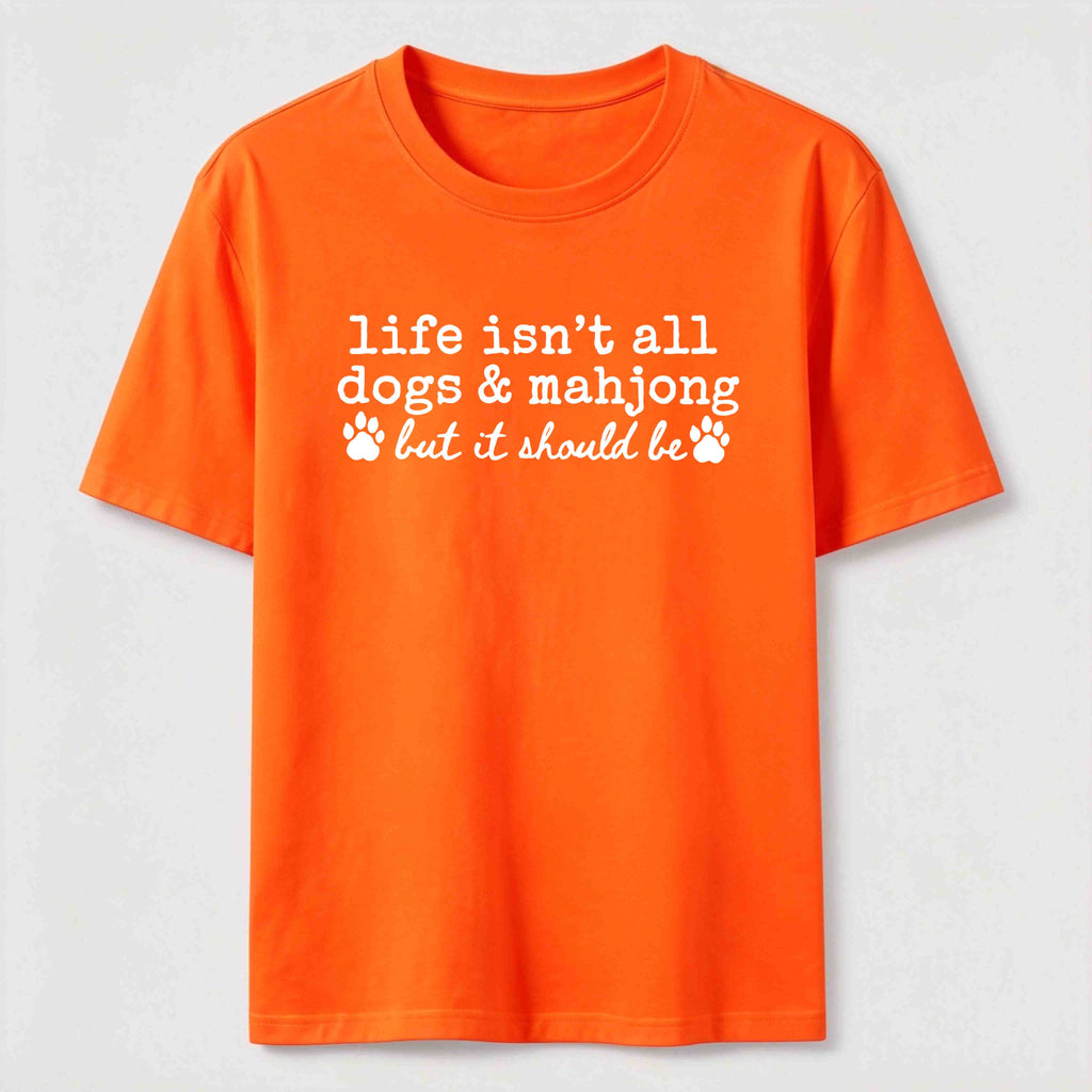Dogs and Mahjong Classic T-Shirt