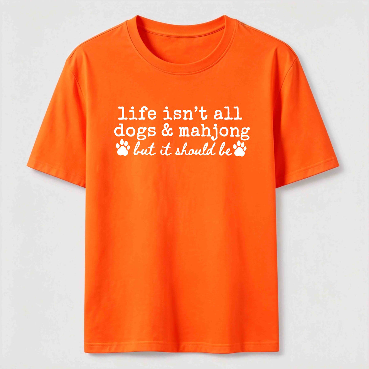 Dogs and Mahjong Classic T-Shirt
