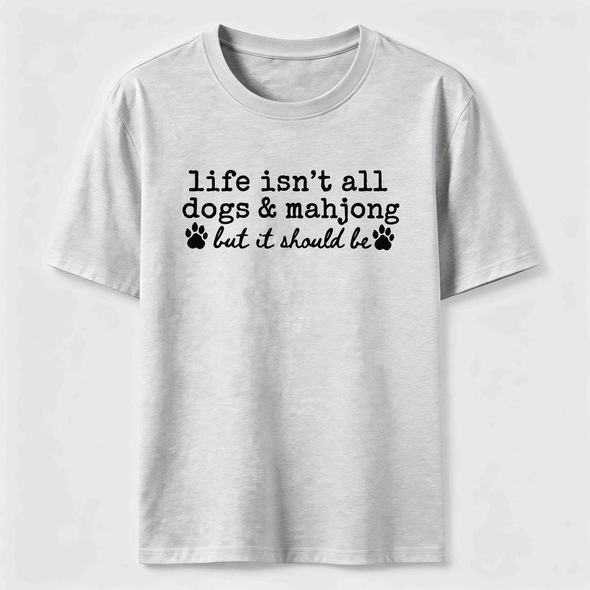 Dogs and Mahjong Classic T-Shirt