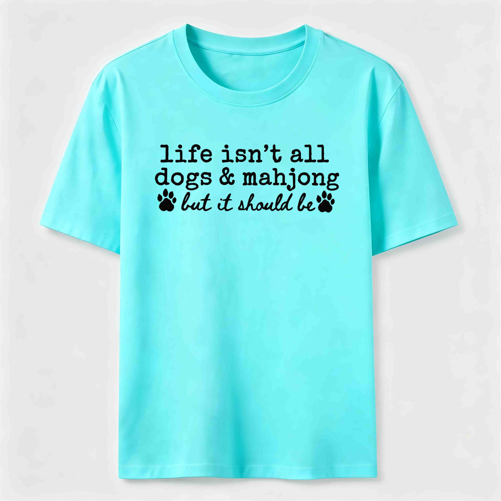Dogs and Mahjong Classic T-Shirt