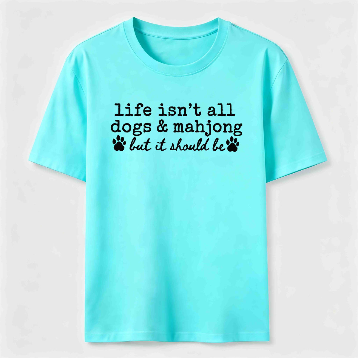 Dogs and Mahjong Classic T-Shirt