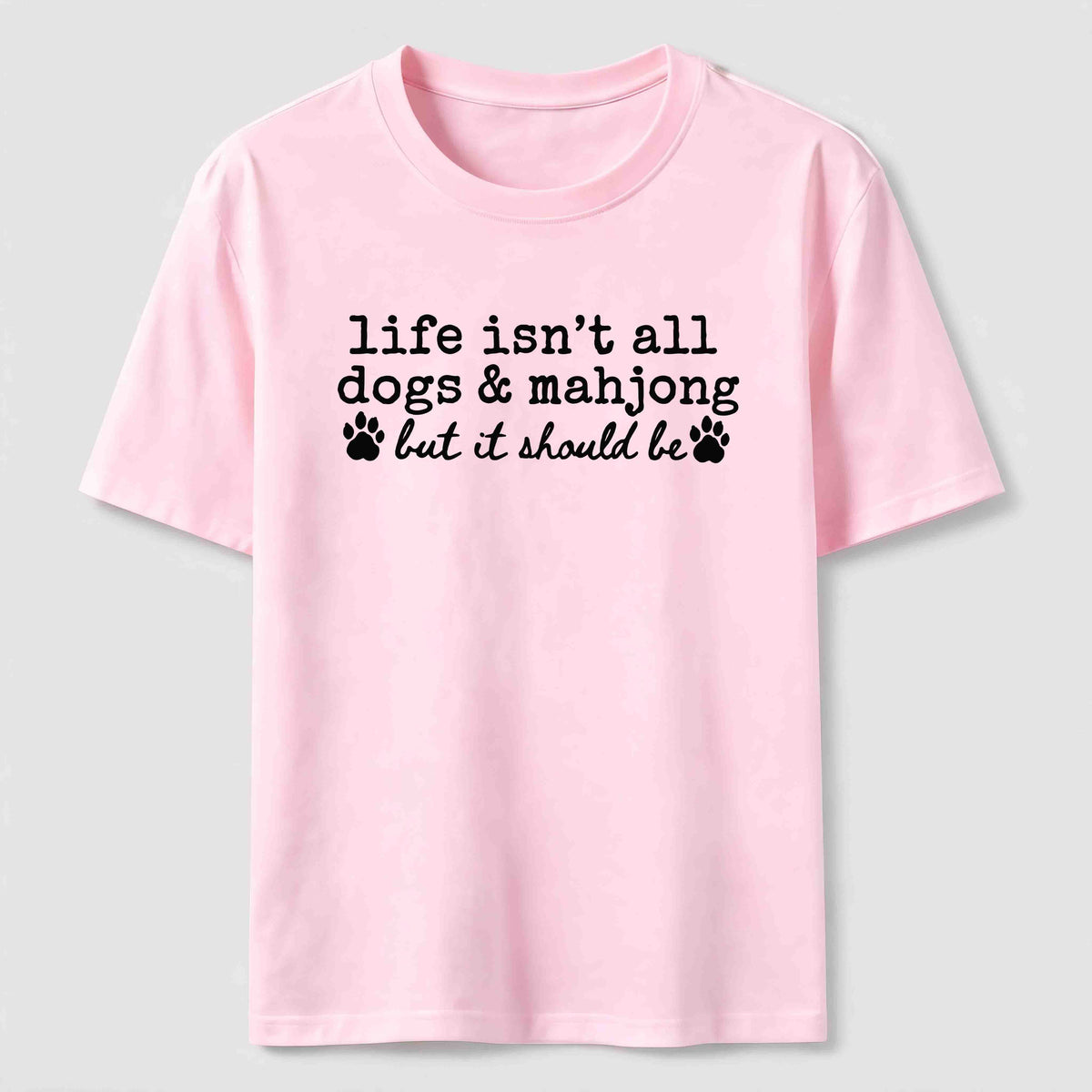 Dogs and Mahjong Classic T-Shirt