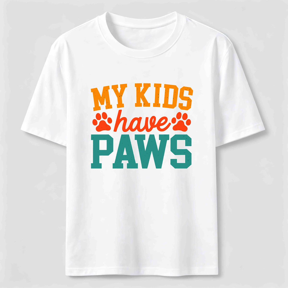 My Kids Have Paws Classic T-Shirt