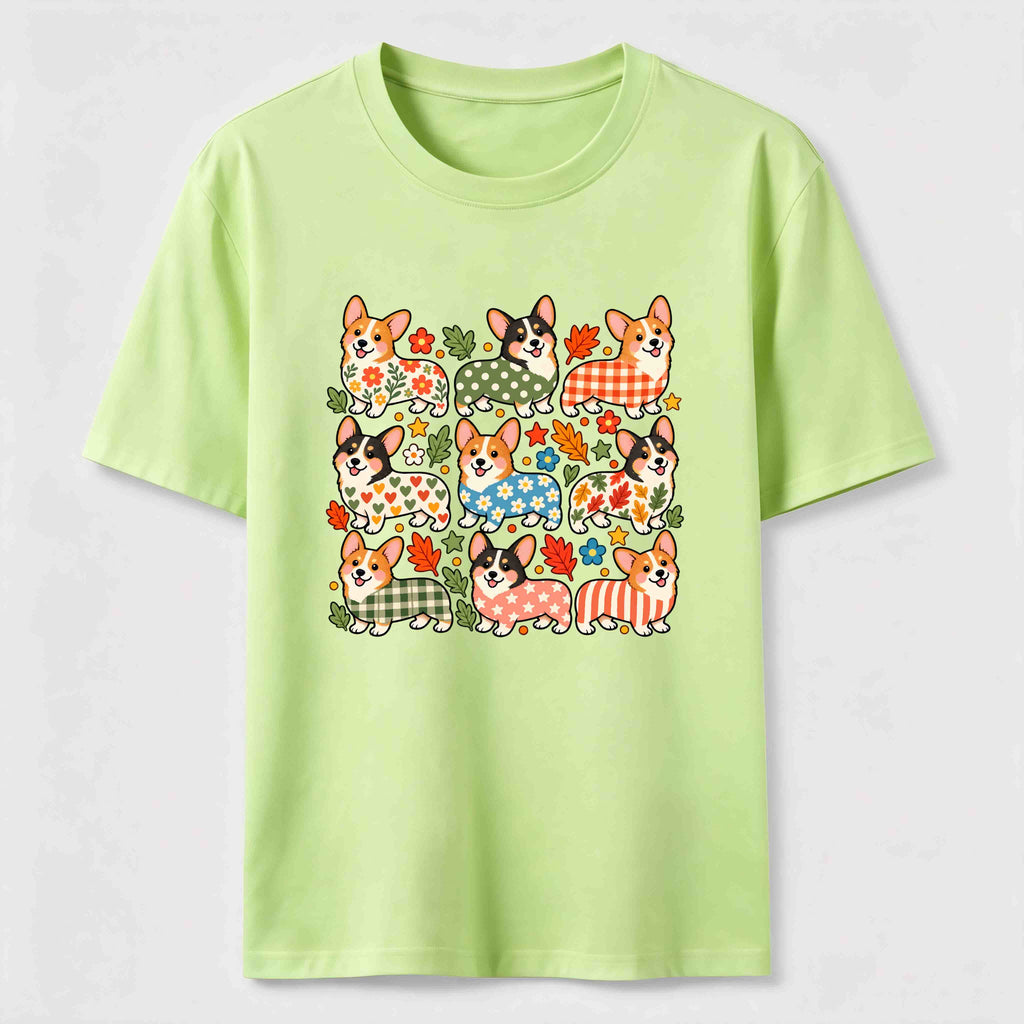 Corgi Pattern Crew Classic T-Shirt