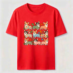 Corgi Pattern Crew Classic T-Shirt
