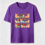 Corgi Pattern Crew Classic T-Shirt