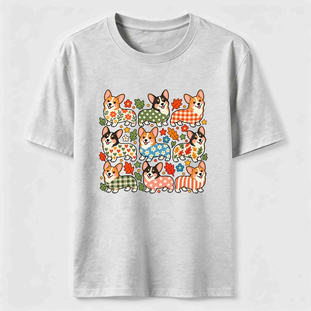 Corgi Pattern Crew Classic T-Shirt