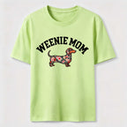 Weenie Mom Floral Dachshund Classic T-Shirt