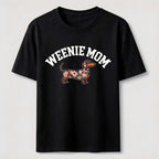Weenie Mom Floral Dachshund Classic T-Shirt