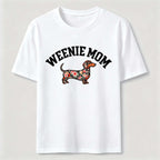 Weenie Mom Floral Dachshund Classic T-Shirt