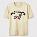 Weenie Mom Floral Dachshund Classic T-Shirt