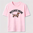 Weenie Mom Floral Dachshund Classic T-Shirt