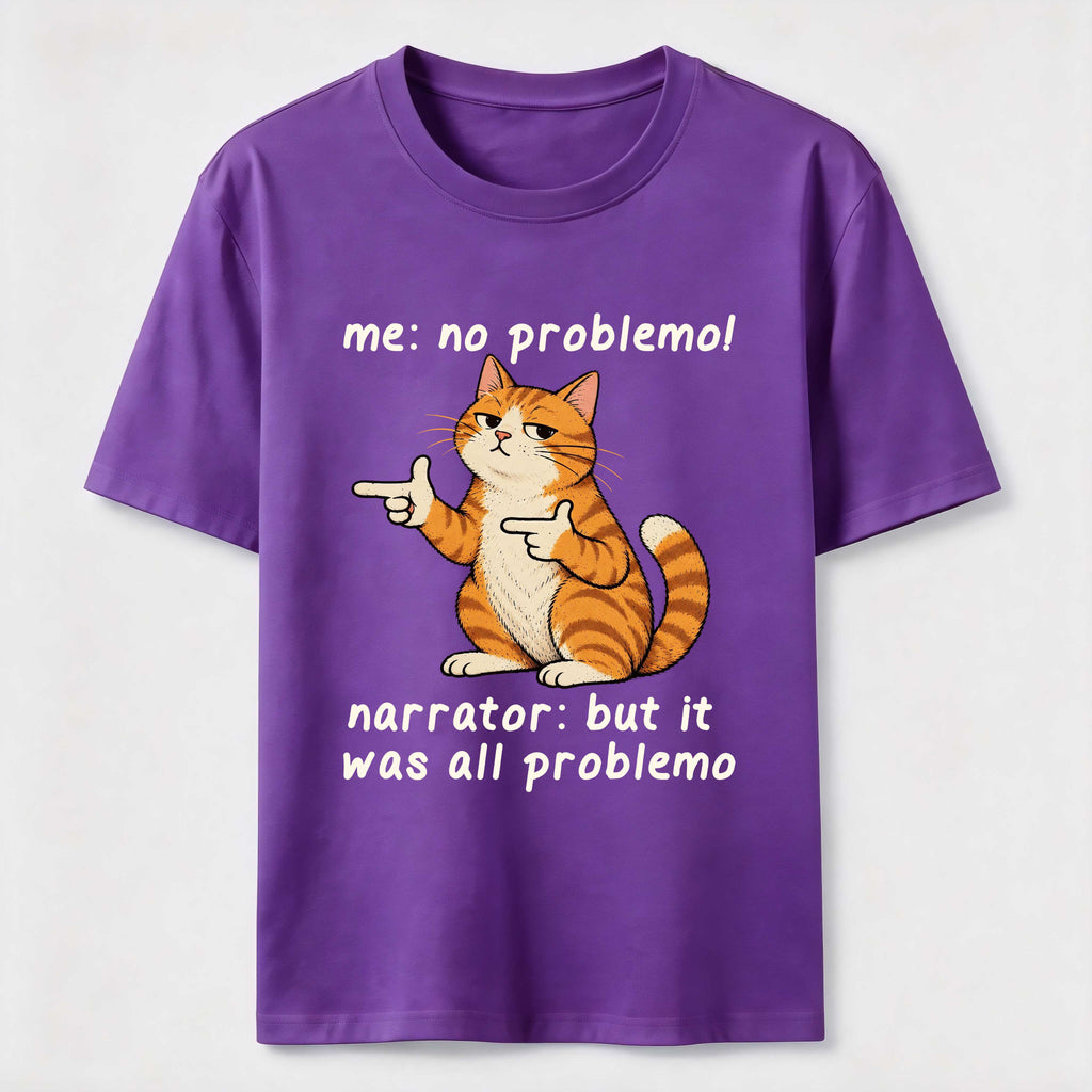No Problemo Orange Cat Classic T-Shirt