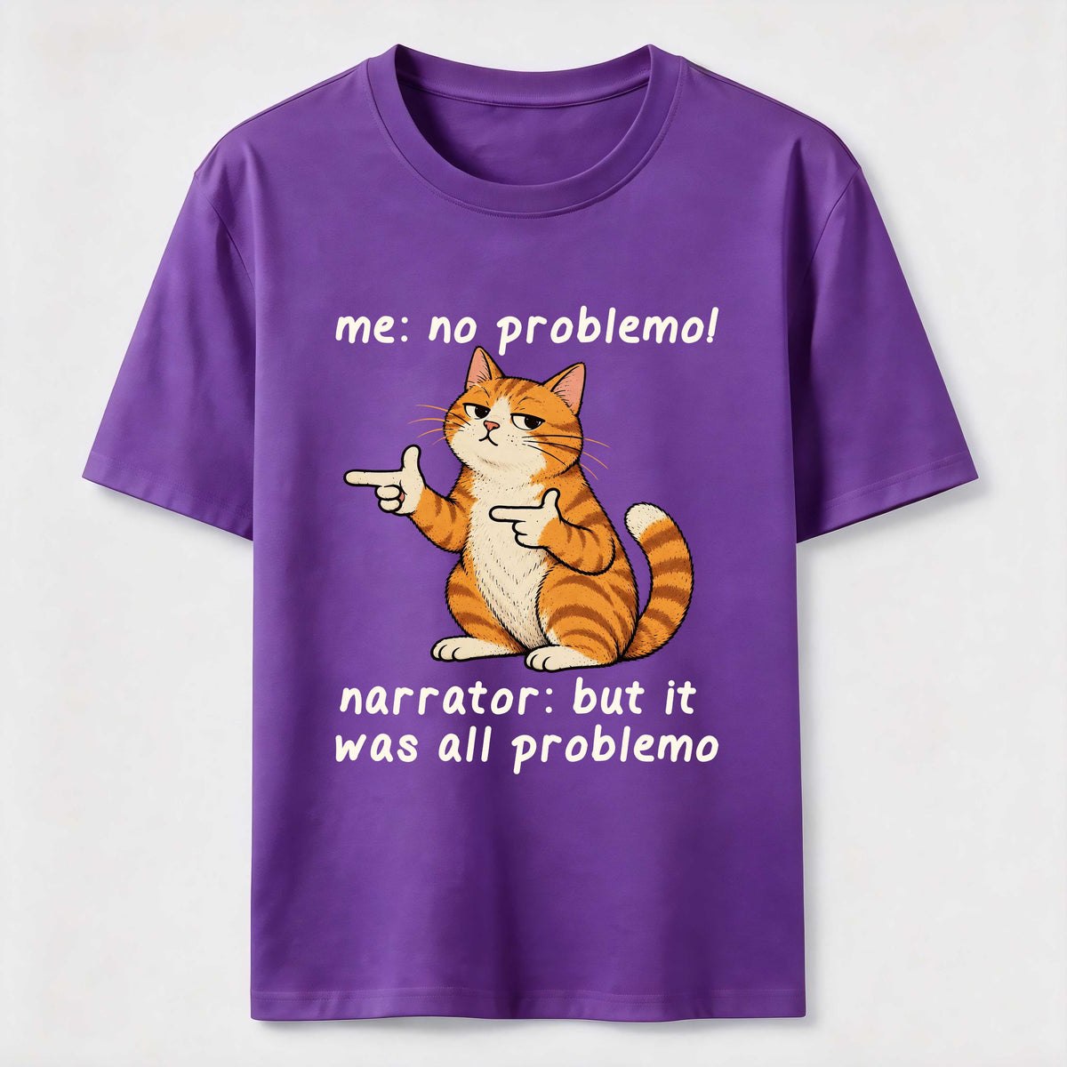 No Problemo Orange Cat Classic T-Shirt