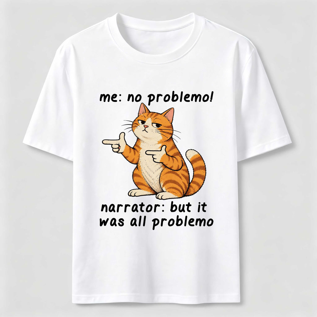 No Problemo Orange Cat Classic T-Shirt