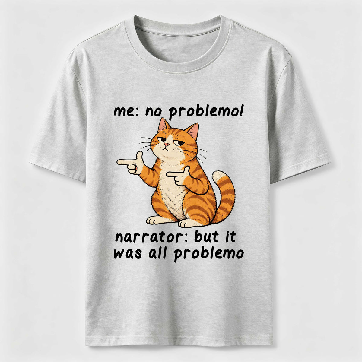 No Problemo Orange Cat Classic T-Shirt