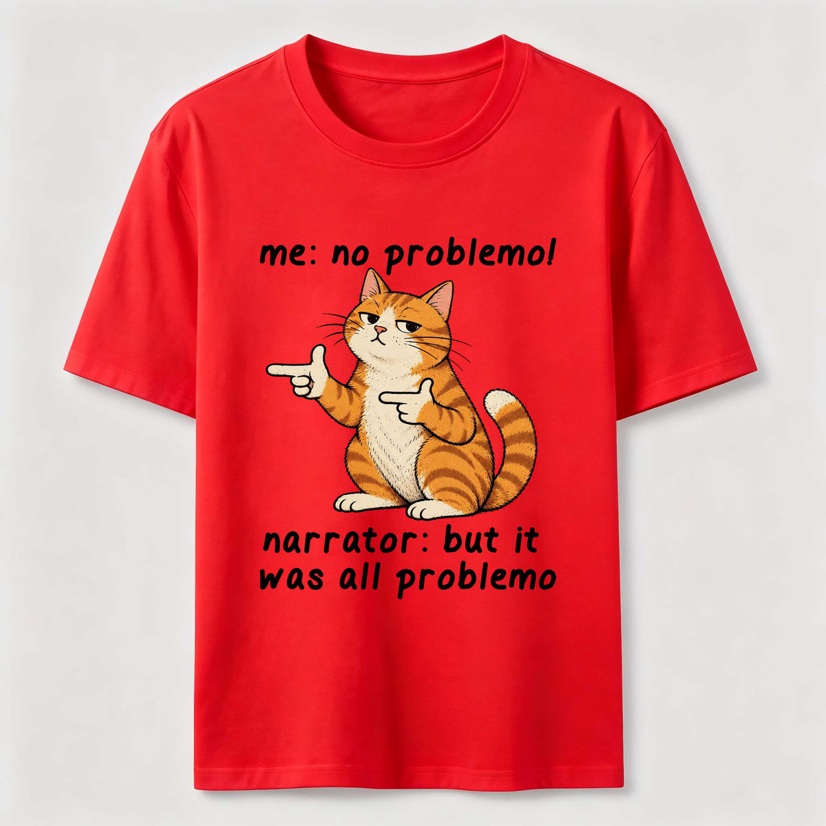 No Problemo Orange Cat Classic T-Shirt