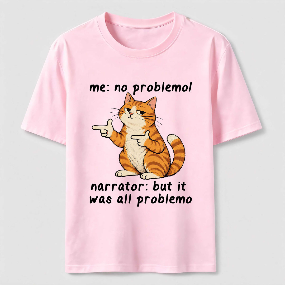 No Problemo Orange Cat Classic T-Shirt