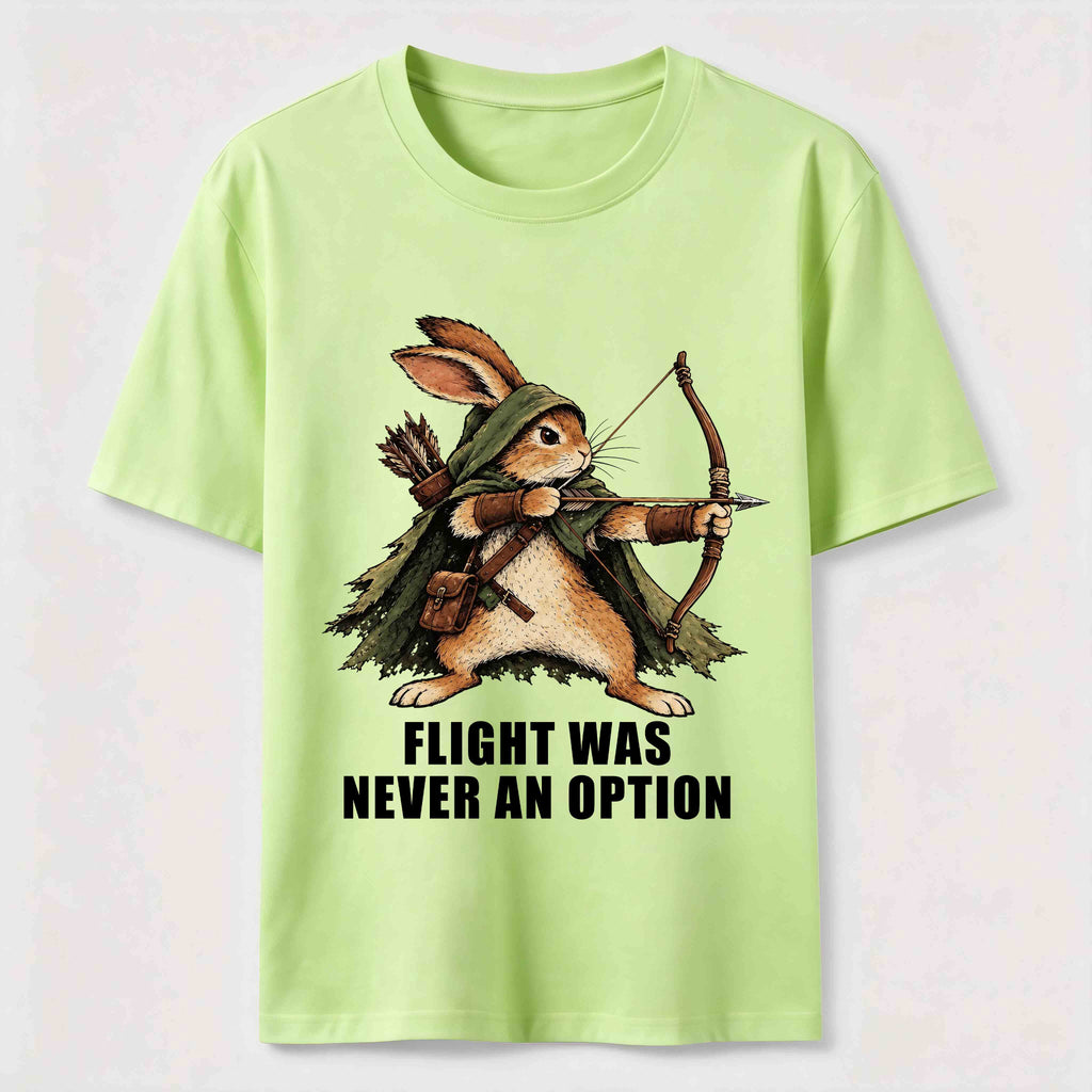Flight Was Never an Option Rabbit Classic T-Shirt