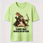 Flight Was Never an Option Rabbit Classic T-Shirt