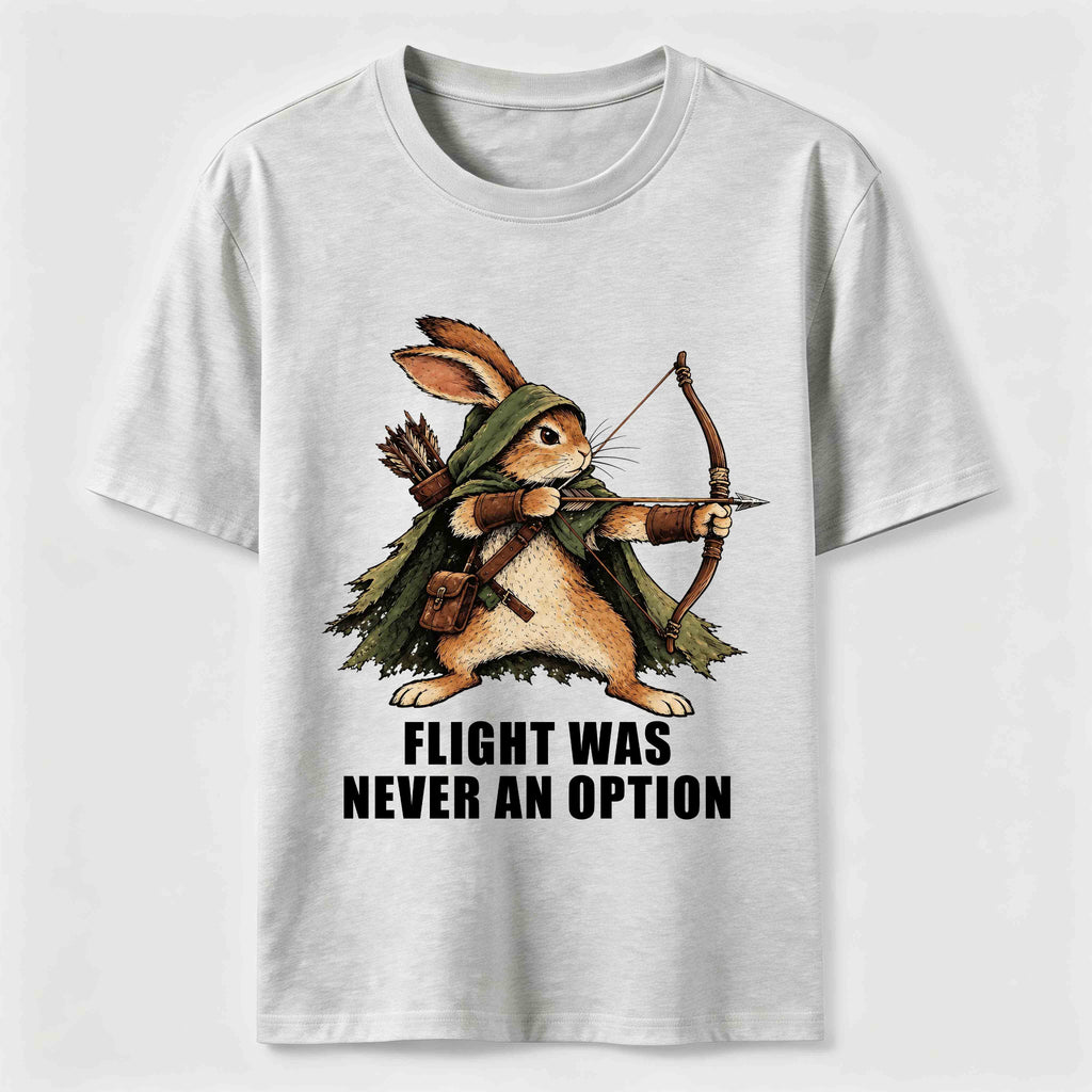Flight Was Never an Option Rabbit Classic T-Shirt