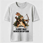 Flight Was Never an Option Rabbit Classic T-Shirt