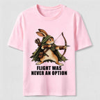 Flight Was Never an Option Rabbit Classic T-Shirt