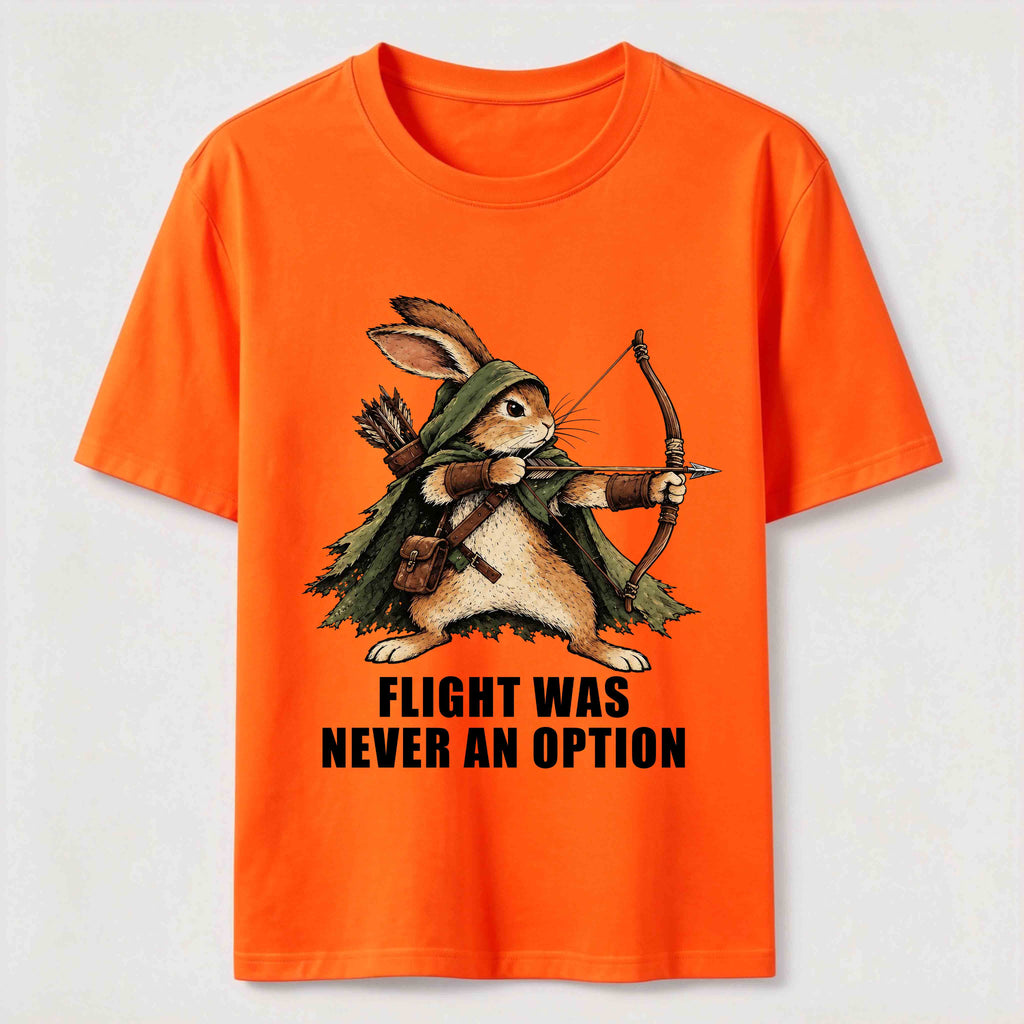 Flight Was Never an Option Rabbit Classic T-Shirt