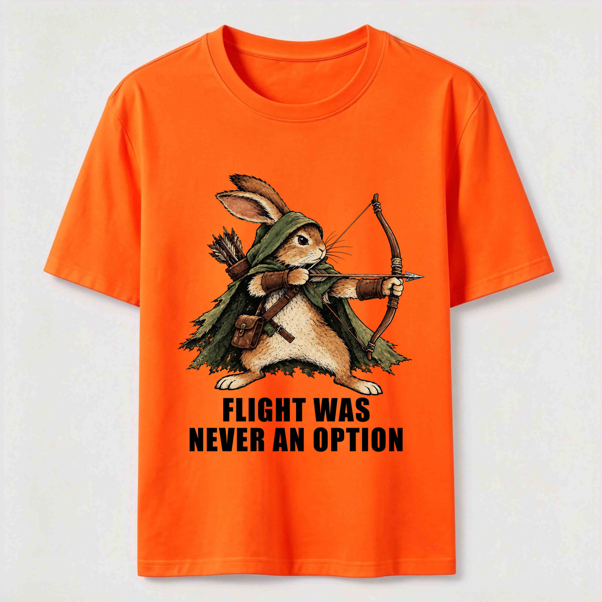 Flight Was Never an Option Rabbit Classic T-Shirt