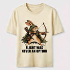 Flight Was Never an Option Rabbit Classic T-Shirt